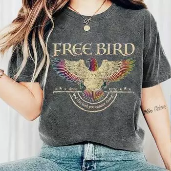 Женская летняя футболка с принтом, свободная индивидуальность, футболки с коротким рукавом, повседневные топы с принтом XS серый