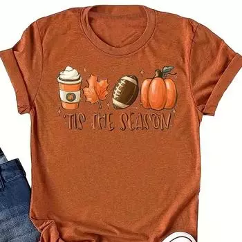 Женская летняя футболка с принтом в виде забавных каракулей, футболки с коротким рукавом, повседневные топы с принтом XS синий