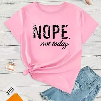 Женская летняя футболка с принтом в виде букв и граффити, футболки с коротким рукавом, повседневные топы с принтом XS жёлтый