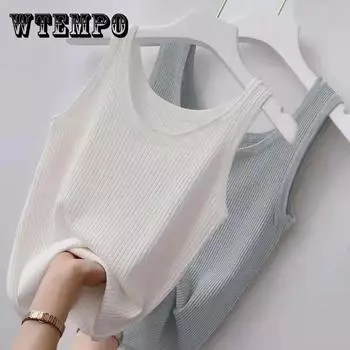 Женская летняя майка из ледяного шелка, верхняя одежда, тонкий топ без рукавов большого размера, тонкий XXXXL красный