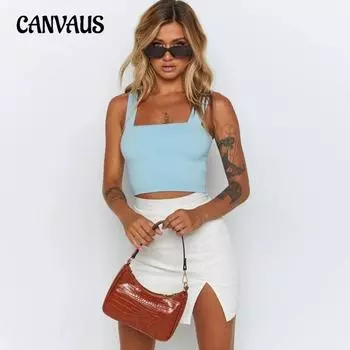 Женская летняя новая модная женская футболка сексуальные топы с пупком XS белый