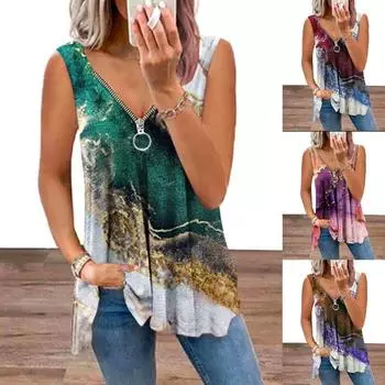 Женская летняя одежда без рукавов с принтом, элегантная камзола в стиле бохо, пляжная одежда с открытыми плечами S