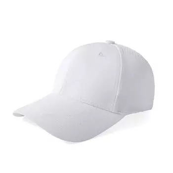 Женская летняя однотонная бейсболка мужская солнцезащитная кепка уличная дышащая сетчатая кепка белый