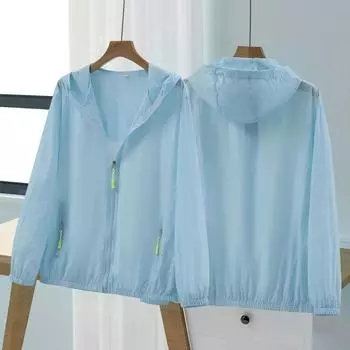 Женская летняя однотонная свободная одежда для защиты от солнца, молодежный дышащий кожаный топ с защитой от комаров 3XL белый