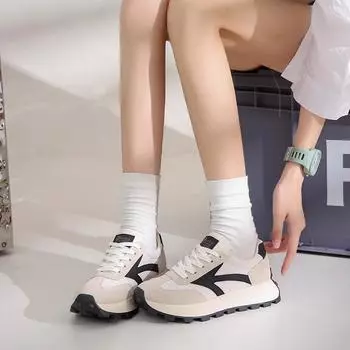 Женская летняя осенняя обувь для папы, студенческие весенние спортивные кроссовки для бега, прогулочная обувь для путешествий 35 синий