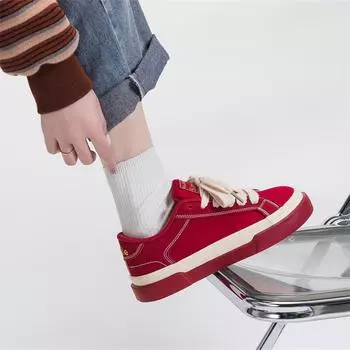 Женская летняя осенняя обувь на толстой подошве из парусины, дышащая, универсальная, студенческая спортивная обувь на плоской подошве, кроссовки для тренировок на открытом воздухе 35