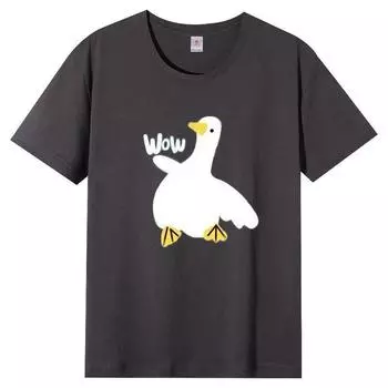 Женская летняя популярная футболка с короткими рукавами из хлопка, дышащая, свободная футболка с принтом, повседневная XS