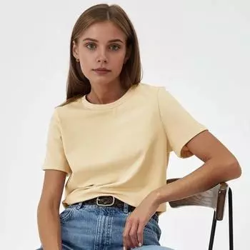 Женская летняя повседневная футболка с круглым вырезом и коротким рукавом, свободная футболка, сплошной цвет, дышащая 4XL белый
