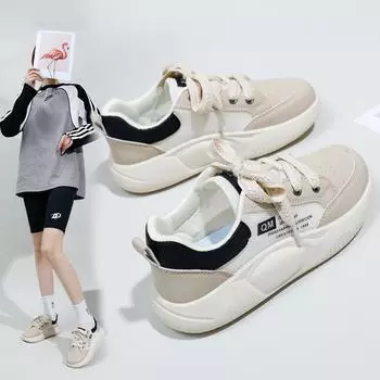 Женская летняя повседневная обувь, противоскользящие модные кроссовки на массивной платформе со шнуровкой, дышащая сетка, прогулочная обувь из искусственной кожи, спортивные кроссовки для бега, женские 35 красный