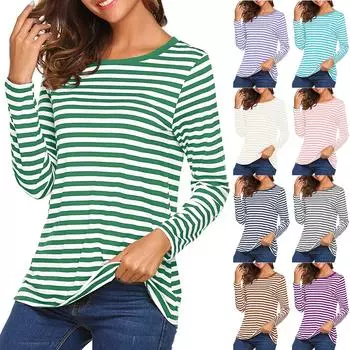 Женская летняя рубашка, модный свободный повседневный однотонный топ с v-образным вырезом L кофейный