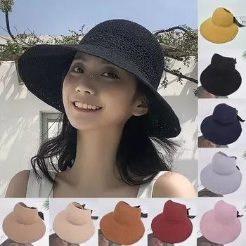 Женская летняя шляпа Floppy Beach Sunscreen Cycling Cap