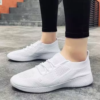 Женская летняя спортивная обувь, нескользящая, износостойкая повседневная обувь, уличная амортизирующая прогулочная обувь, легкая женская обувь 36 розовый