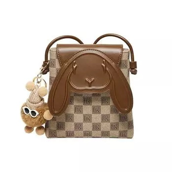 Женская летняя сумка-мессенджер для мобильного телефона (17*3*17,5 см) 612410062 хаки