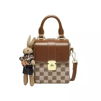 Женская летняя сумка-мессенджер для мобильного телефона (14*6,5*17,5см) 612410069 хаки