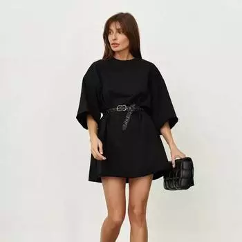 Женская летняя женская повседневная футболка оверсайз из хлопка 260 г, однотонная женская свободная футболка с короткими рукавами L белый