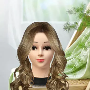 Женская лысая голова манекена манекен головной убор дисплей реквизит пенопластовая подставка для