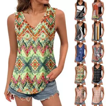 Женская майка для девочек, однотонный повседневный топ, топы на бретелях для женщин, свободные топы без рукавов, струящиеся L чёрный