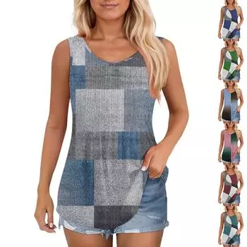 Женская майка для девочек, однотонный повседневный топ, топы на бретелях для женщин, свободные топы без рукавов, струящиеся XXXXL винный