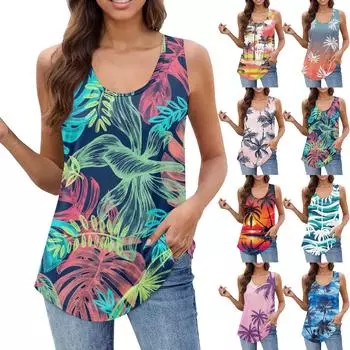 Женская майка для девочек, однотонный повседневный топ, топы на бретелях для женщин, свободные топы без рукавов, струящиеся L