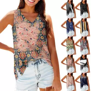 Женская майка для девочек, однотонный повседневный топ, топы на бретелях для женщин, свободные топы без рукавов, струящиеся L чёрный