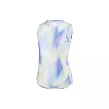 Женская майка Li Ning Tie-Dye с круглым вырезом Ice Feel, цвет синий, зеленый, фиолетовый AVST112-2 M