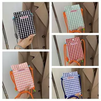 Женская маленькая сетчатая сумка через плечо INS Trend Маленькая сумка для мобильного телефона для женщин Сумки-мессенджеры Мини-сумки через плечо Квадратные сумки