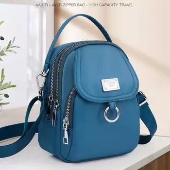 Женская маленькая сумка, новая модная повседневная сумка через плечо карамельного цвета, простая корейская версия, сумка для телефона 15x10x18cm чёрный