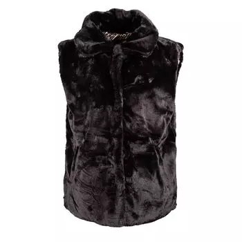 Женская меховая безрукавка JOSEPH IN S/M красный