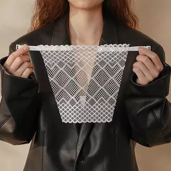 Женская мгновенная невидимая имитация бюстгальтера-камисоль с кружевной вставкой на застежке-липучке, лето