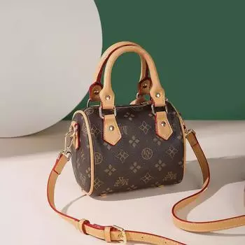 Женская мини-сумка через плечо с принтом MKF, модный тренд 2023 года, сумка-мессенджер в стиле «Бостон» 19.5*13*16 cm