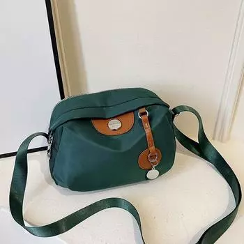 Женская мини-сумка-пельмень Женская сумка через плечо Маленькие сумки через плечо Женская модная сумочка через плечо большой емкости хаки