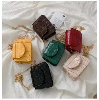 Женская мини-сумка-тоут, новая сумка-мессенджер с крокодиловым узором, сумка через плечо, женская простая сумка на плечо, маленькая квадратная женская сумочка