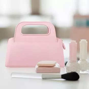 Женская многофункциональная водонепроницаемая сумка для мытья на открытом воздухе, силиконовая косметичка на молнии