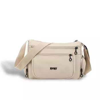 Женская многосекционная сумка кроссбоди большой вместимости, на плечо, нейлоновая сумка для мамы хаки
