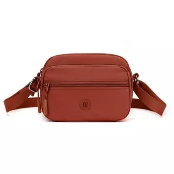 Женская многосекционная сумка Легкая водонепроницаемая сумка для мобильного телефона Сумка через плечо оранжевый