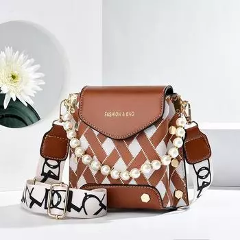 Женская мобильная сумка, трендовая универсальная новая женская сумка через плечо, модная сумка через плечо, изысканная цепочка, мини-ручная маленькая сумка