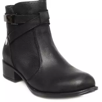 Женская мода Черные ботинки и ботильоны