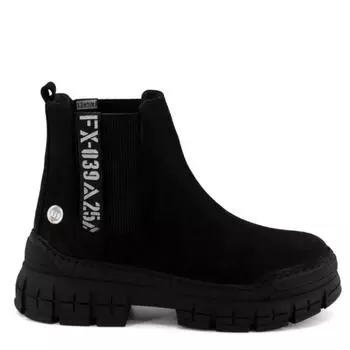 Женская мода Черные ботинки и ботильоны