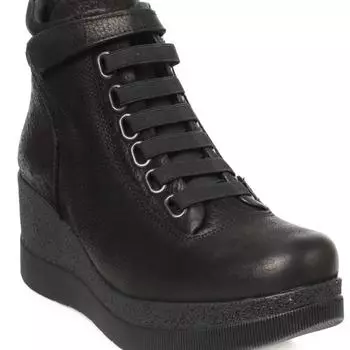 Женская мода Черные ботинки и ботильоны