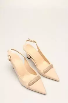 Женская мода, классические туфли на высоком каблуке, бежевые атласные туфли на каблуке с камнями