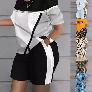 Женская мода, комплект из 2 предметов S хаки