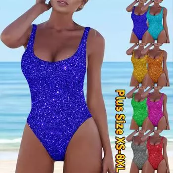 Женская мода, консервативная пляжная одежда, бикини с 3D-радугой, бескрайнее небо, усеянное звездами, цельные купальные костюмы