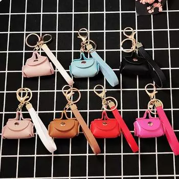 Женская мода креативная милая симпатичная мини-сумка брелок кошелек подвеска сумка брелки чёрный