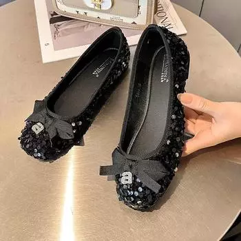 Женская мода Кристалл Женские дышащие сетчатые плоские женские удобные нескользящие мокасины с мягкой подошвой Роскошные туфли Мэри Джейн 35 серый