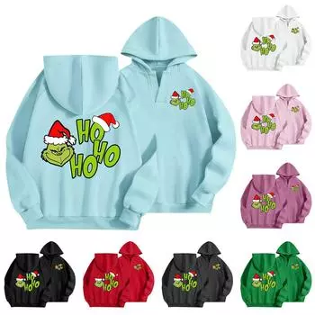 Женская мода, легкий свитер с длинным рукавом, толстовка с капюшоном, свободный свитшот с графическим принтом S розовый