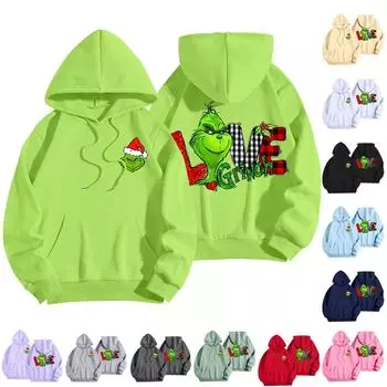 Женская мода, легкий женский свитер с длинными рукавами и карманами, рождественская толстовка с капюшоном L бежевый