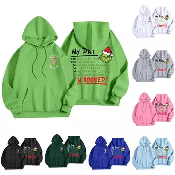 Женская мода, легкий женский свитер с длинными рукавами и карманами, рождественская толстовка с капюшоном XL синий