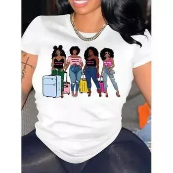 Женская мода летние футболки повседневные футболки с круглым вырезом и коротким рукавом женская одежда S белый