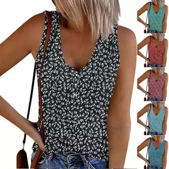 Женская мода, летний сексуальный жилет без рукавов в полоску на пуговицах, топ M зелёный