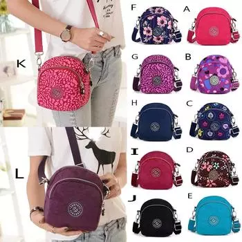 Женская мода нейлоновые водонепроницаемые сумки через плечо через плечо нагрудная посылка